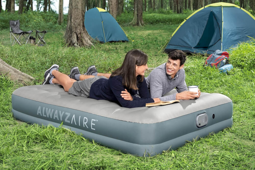 ที่นอนเป่าลม Bestway AlwayzAire Fortech Air Mattress Queen แบบชาร์จ